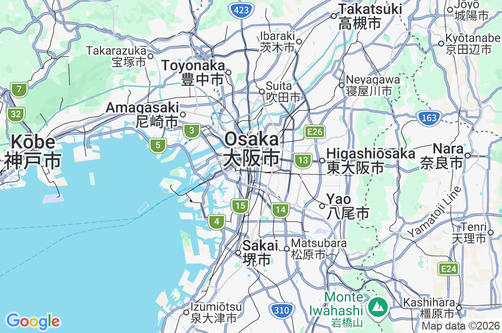 Shinsaibashi Area Map Shinsaibashi Area Map