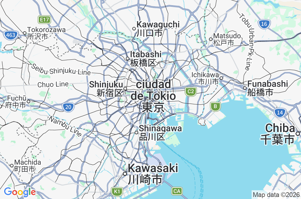 Cruce de Sukiyabashi Area Map