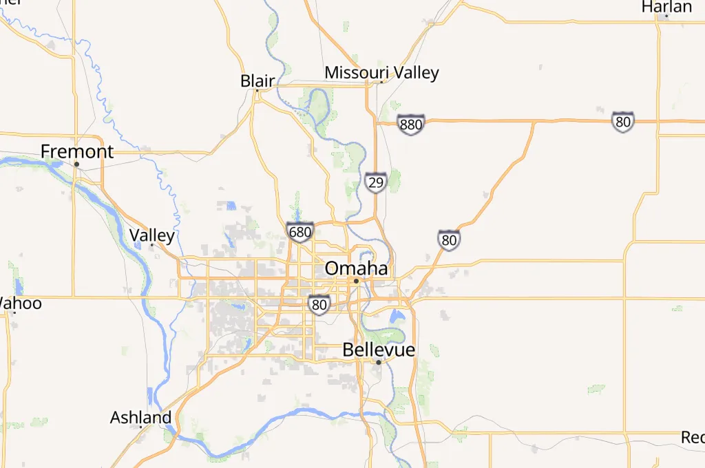 North Omaha Station Area Map