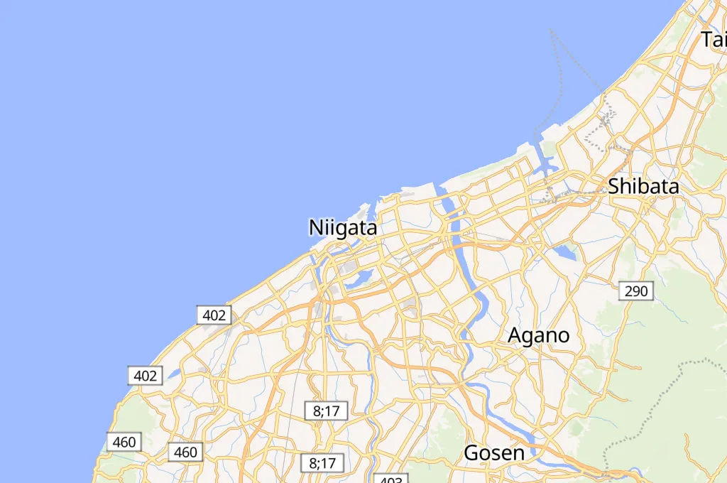 Bandai City Area Map