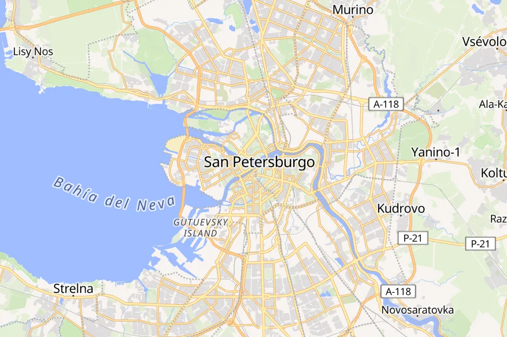 Puente del Palacio Area Map