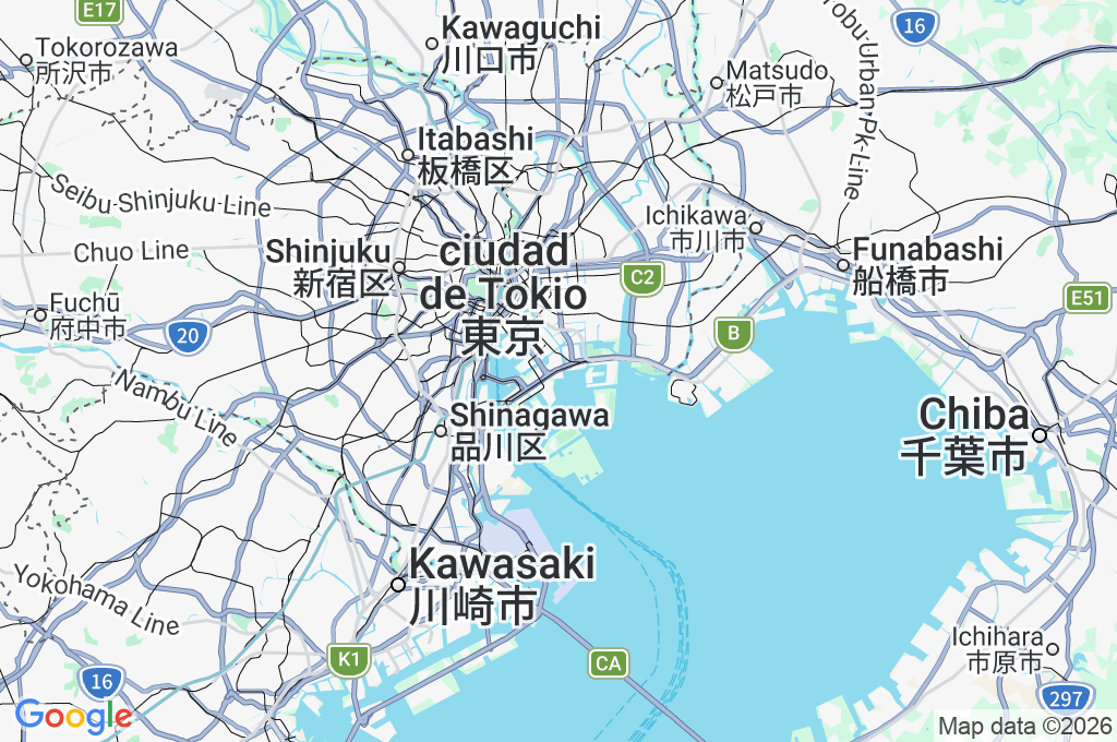 Shinonome Area Map Shinonome Area Map