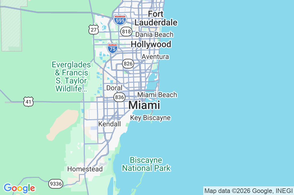 Puerto de Miami Area Map Puerto de Miami Area Map
