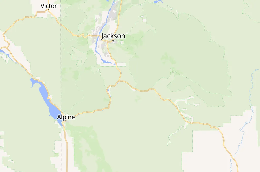 Spotted Horse Ranch Area Map
