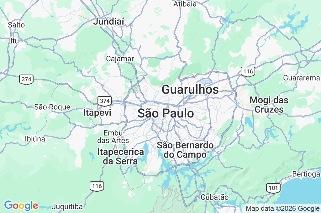 Barra Funda Area Map