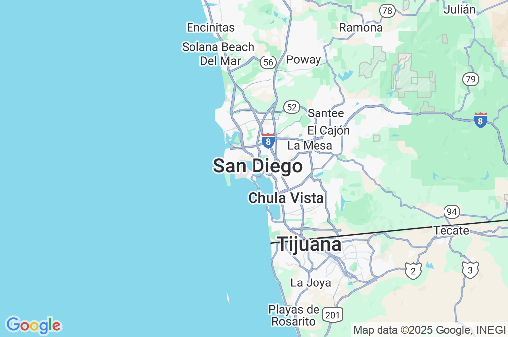 Seaport Village Area Map