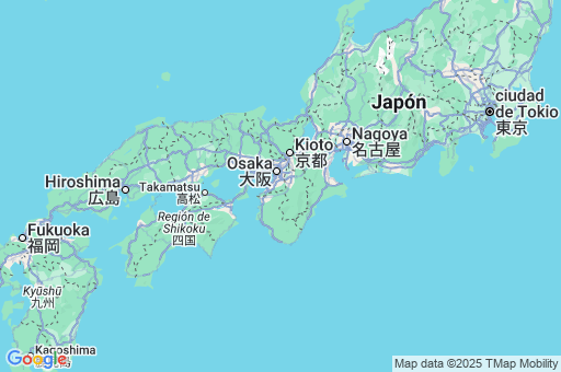 Map of Prefectura de Osaka