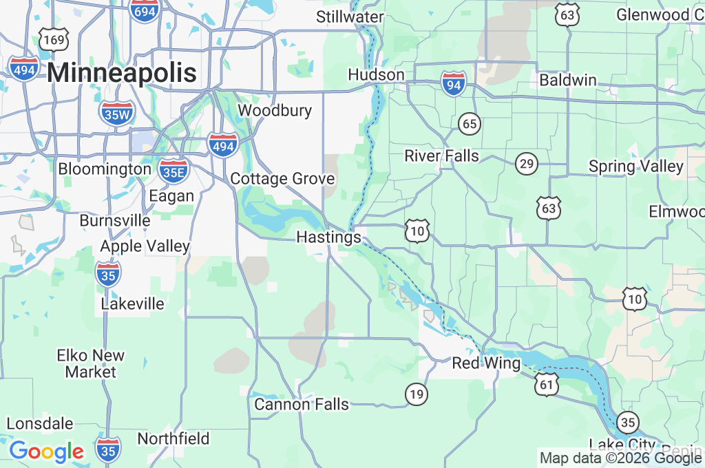 Prescott Area Map