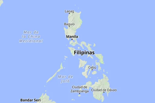 Map of Filipinas