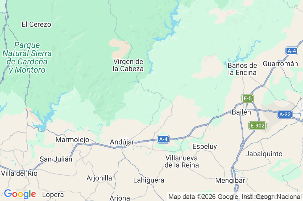 Cortijo Gato Clavo Area Map Cortijo Gato Clavo Area Map