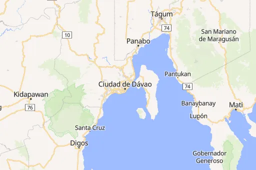 Map of Agdao