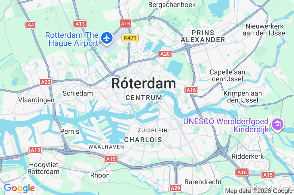 Leuvehaven Area Map Leuvehaven Area Map