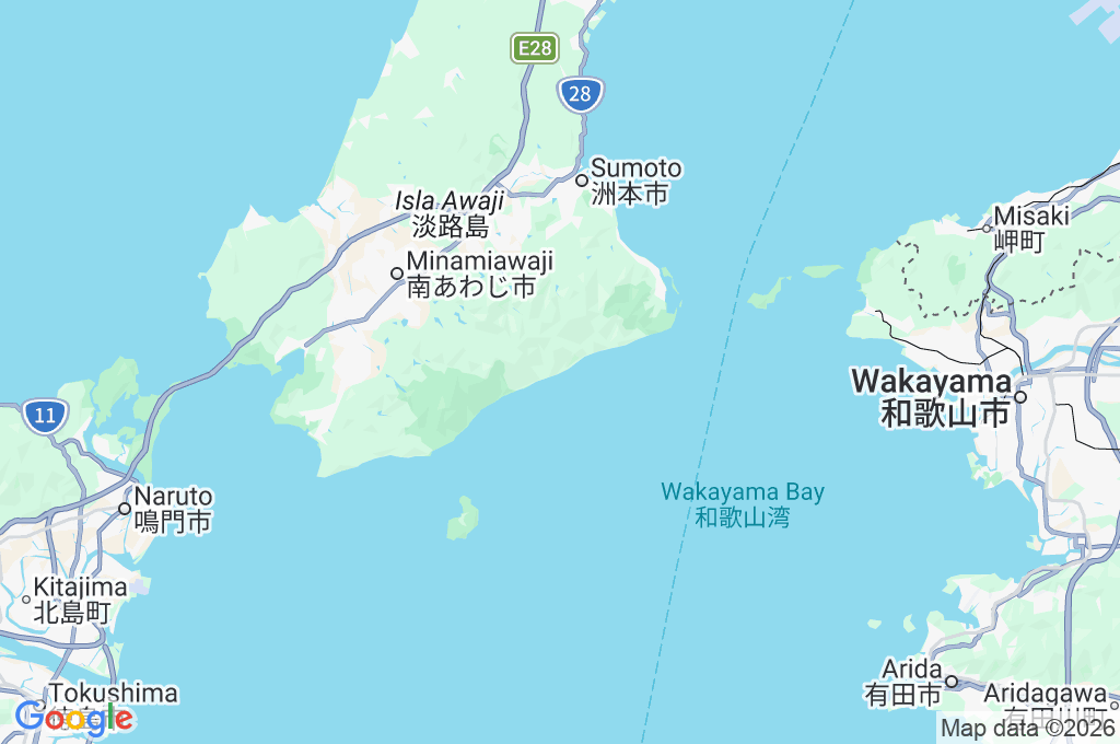 Centro de Monos de Awaji Area Map