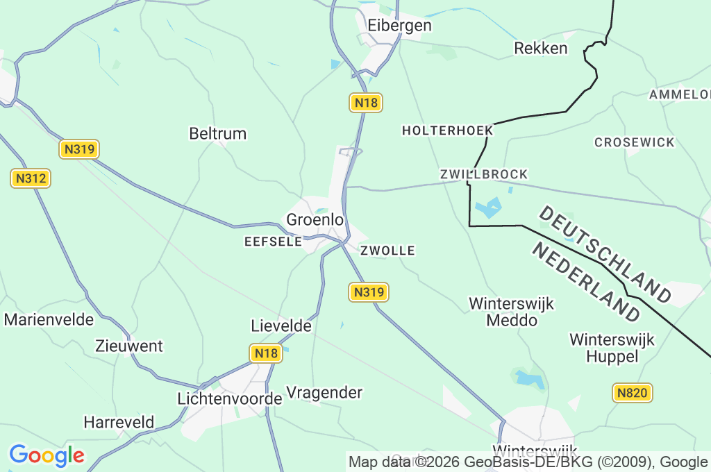 Marveld Recreatie Area Map