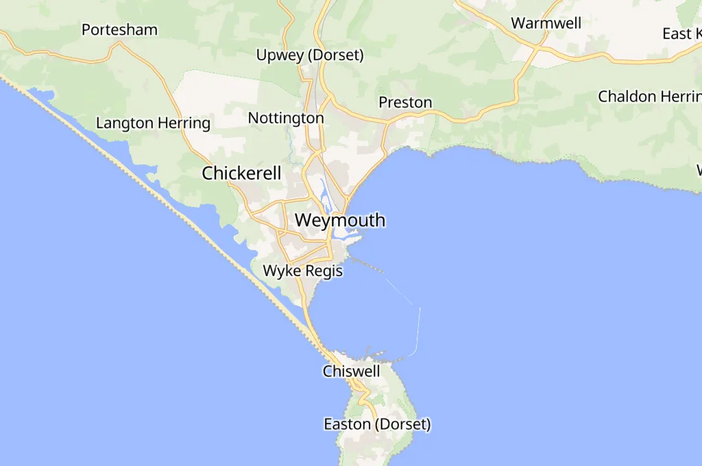 Weymouth Area Map