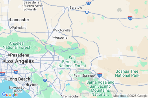 Map of Big Bear Lake
