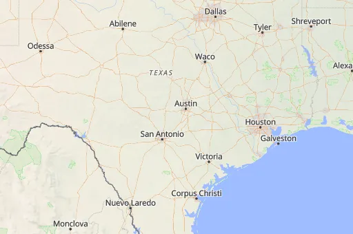 Map of Condado de Hays