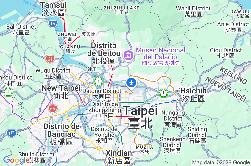 Ribera del Río Keelung Area Map Ribera del Río Keelung Area Map