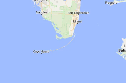 Map of Condado de Monroe