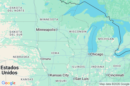 Map of Iowa
