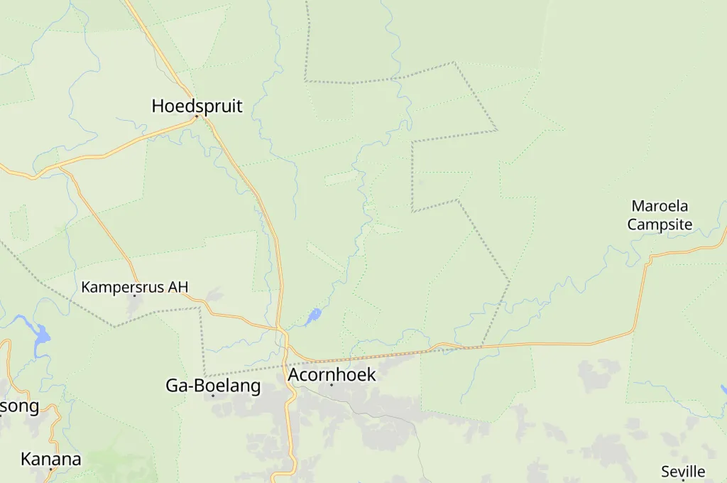 Serondella Game Lodge Area Map Serondella Game Lodge Area Map