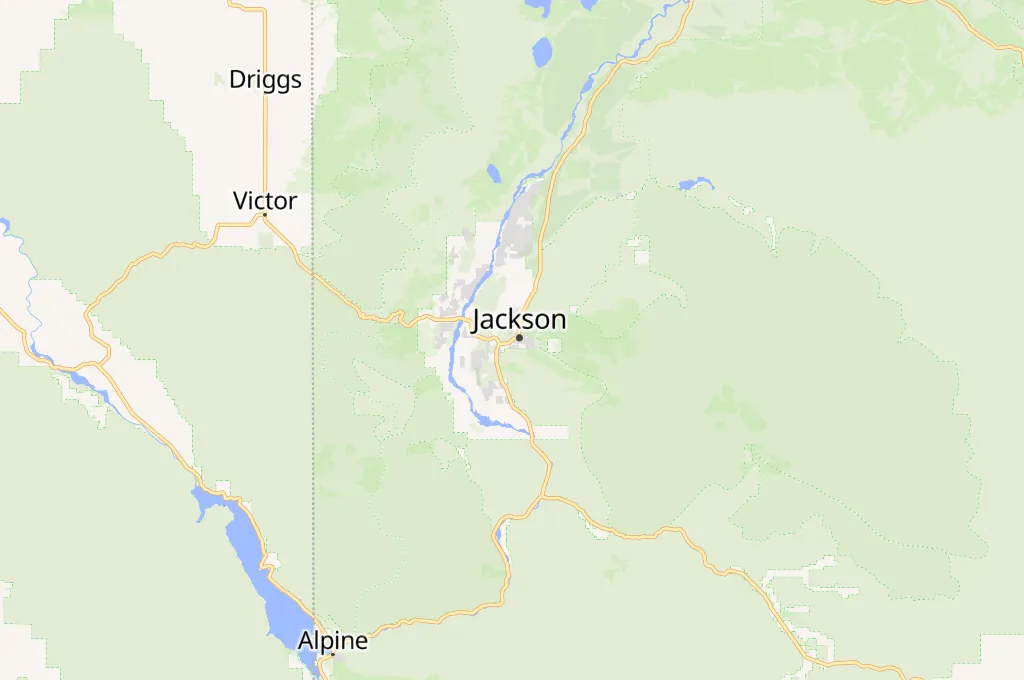 Jackson Area Map Jackson Area Map