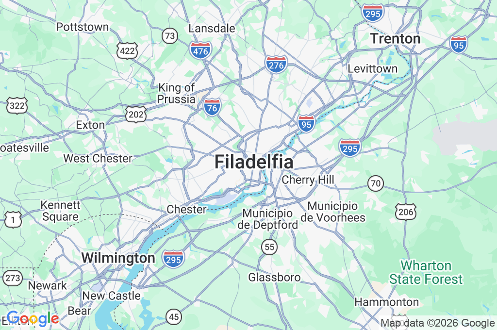 Grays Ferry Triangle Area Map