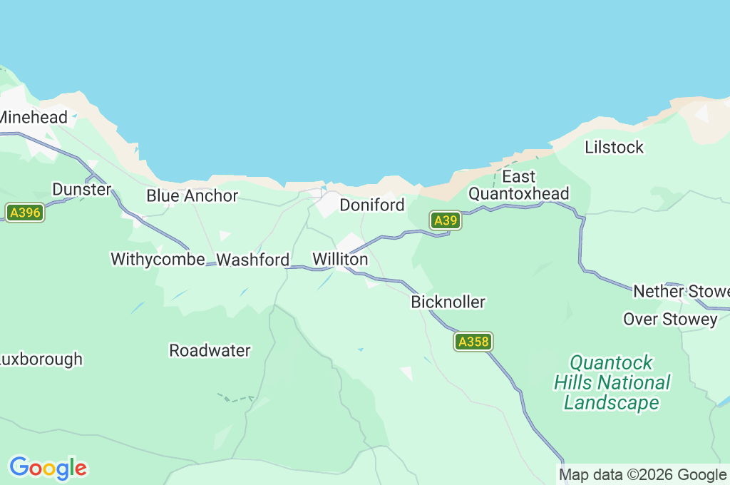 Williton Area Map