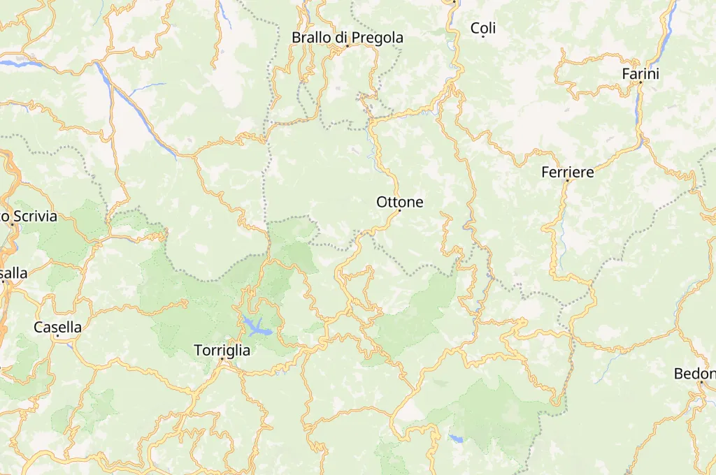 Gorreto Area Map Gorreto Area Map