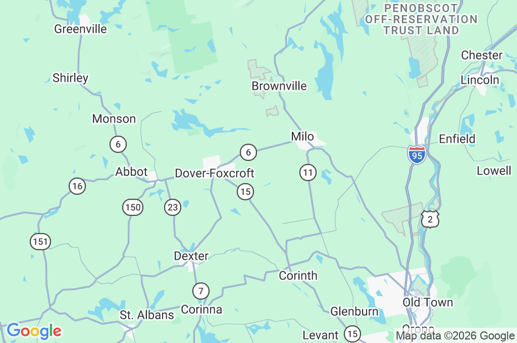Atkinson Area Map