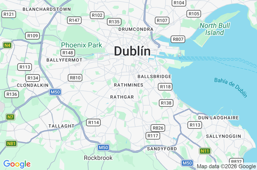 Rathmines Area Map
