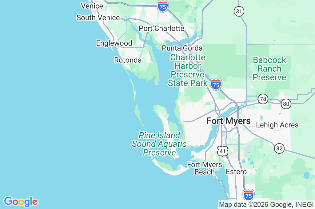 Bokeelia Area Map