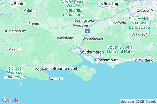 Map of Hampshire