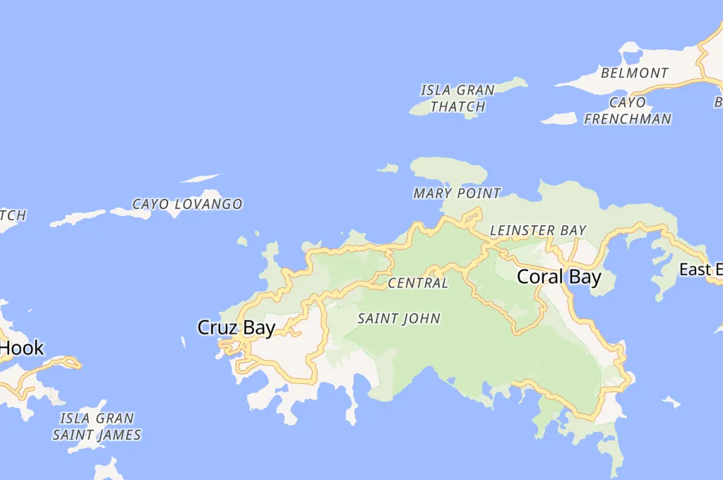Peter Bay Area Map