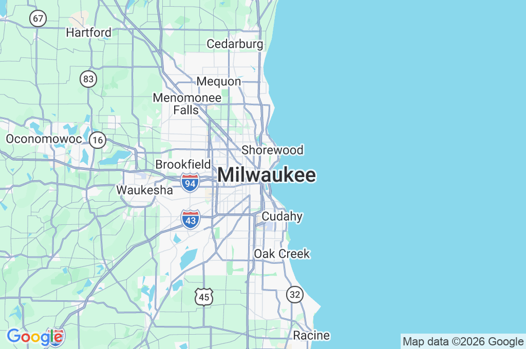 RiverWalk de Milwaukee Area Map