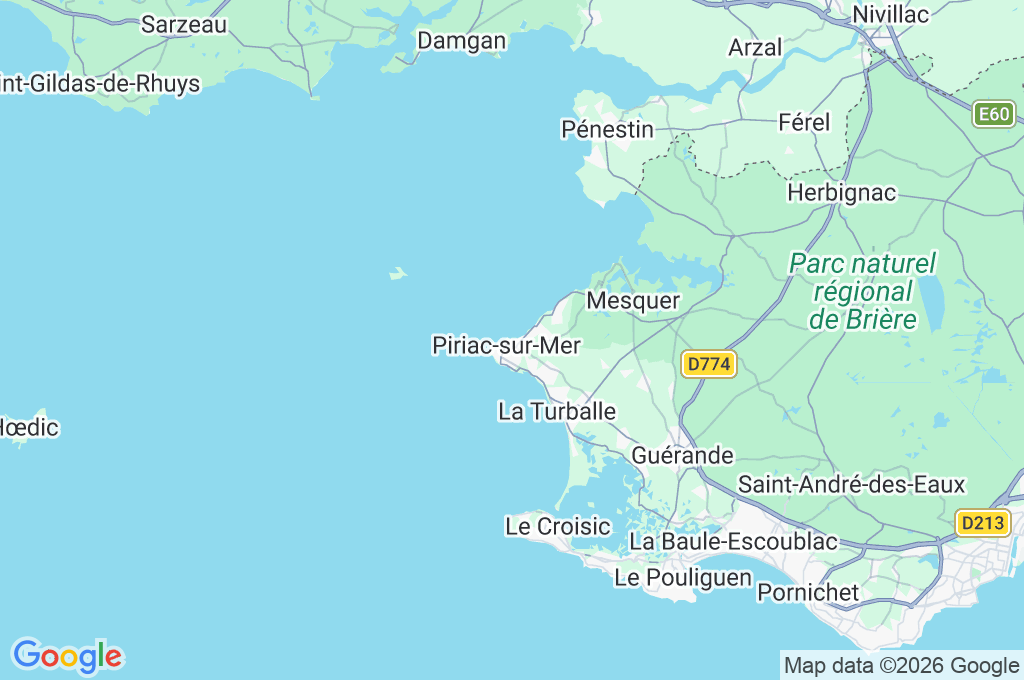 Port de Piriac-sur-Mer Area Map Port de Piriac-sur-Mer Area Map