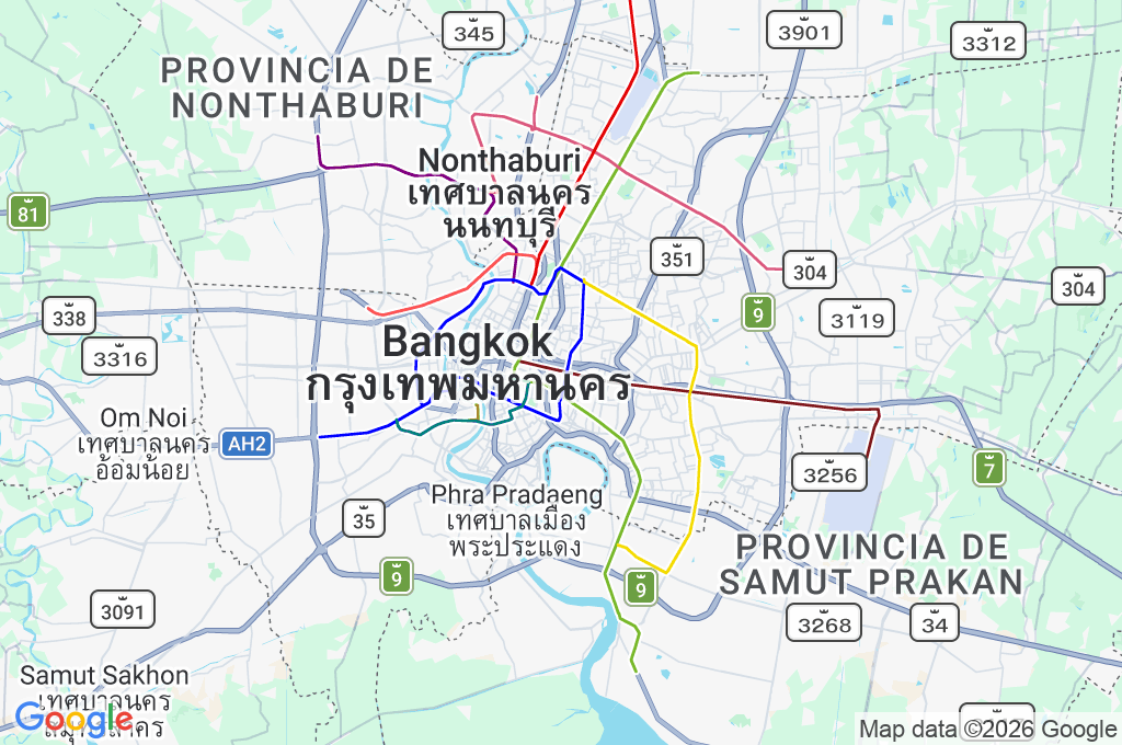 Phetchaburi Road Area Map Phetchaburi Road Area Map