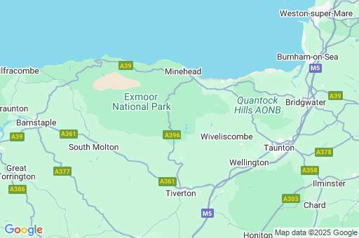 Map of West Somerset