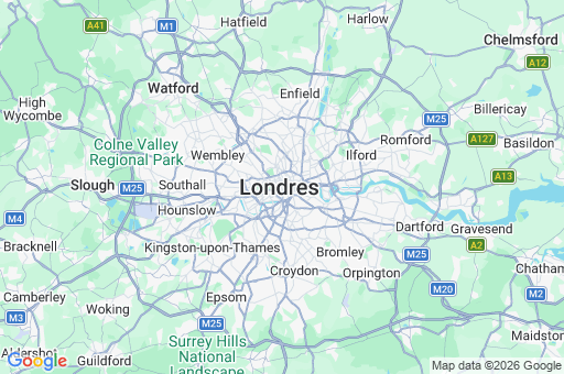 Map of Londres
