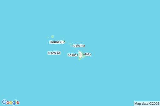 Map of Hawái