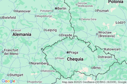 Map of República Checa