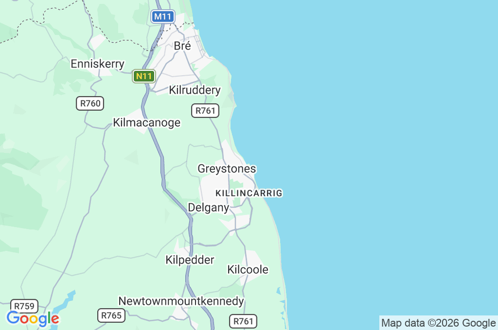 Puerto de Greystones Area Map Puerto de Greystones Area Map