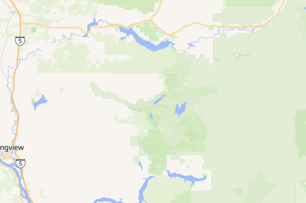 Lago Coldwater Area Map