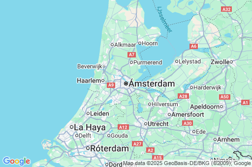 Map of Ámsterdam