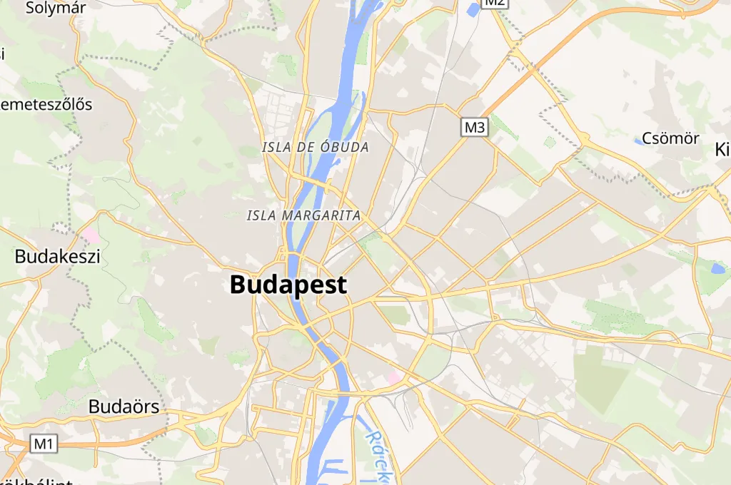 Zoo y Jardín Botánico de Budapest Area Map Zoo y Jardín Botánico de Budapest Area Map
