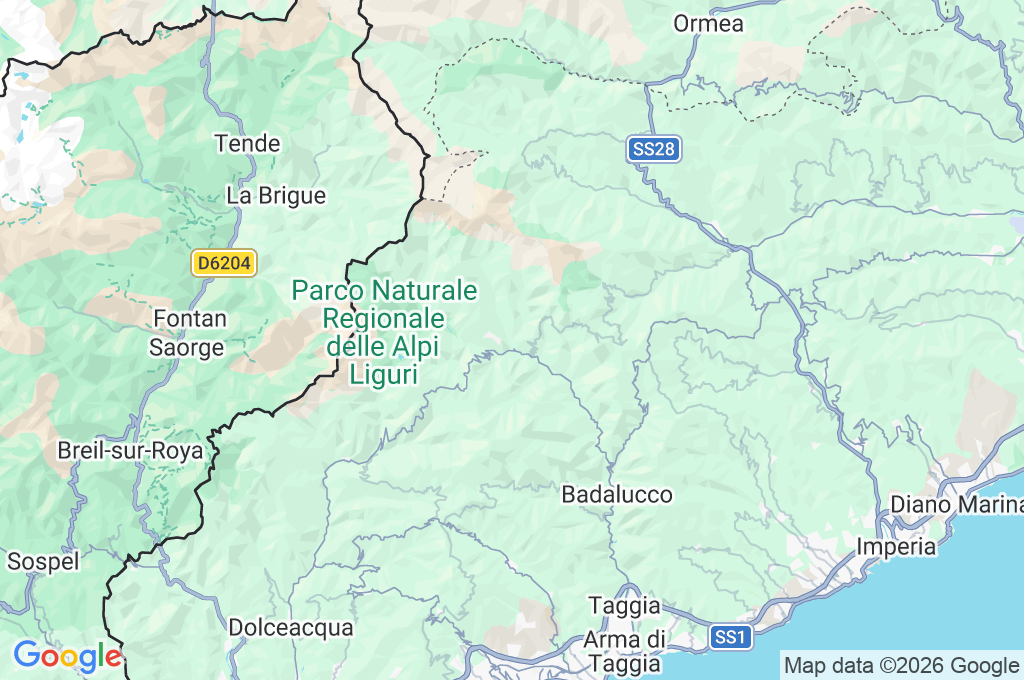 Lago dei Noci Area Map