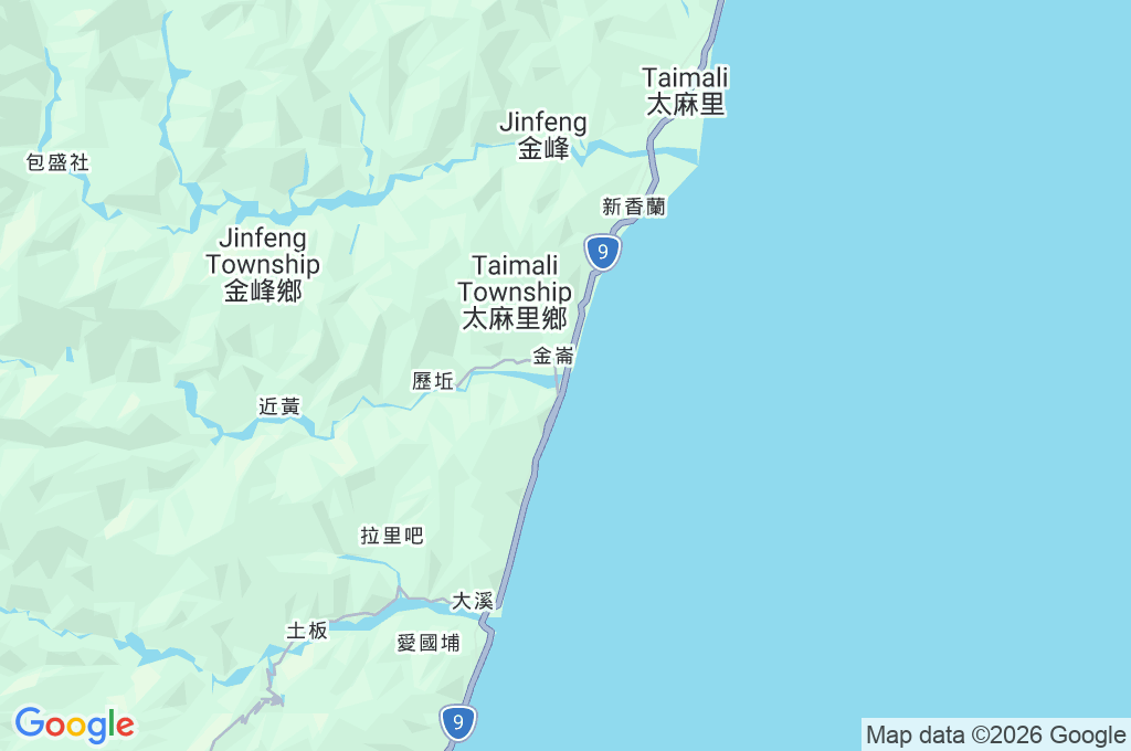 Puente Jinlun Area Map