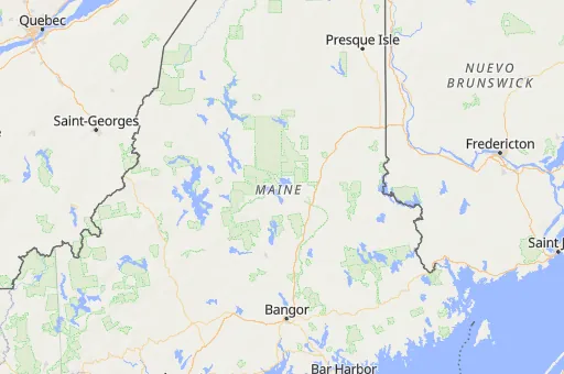 Map of North Penobscot