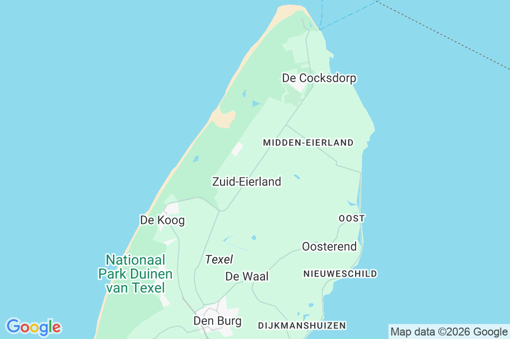Aeropuerto de Texel Area Map