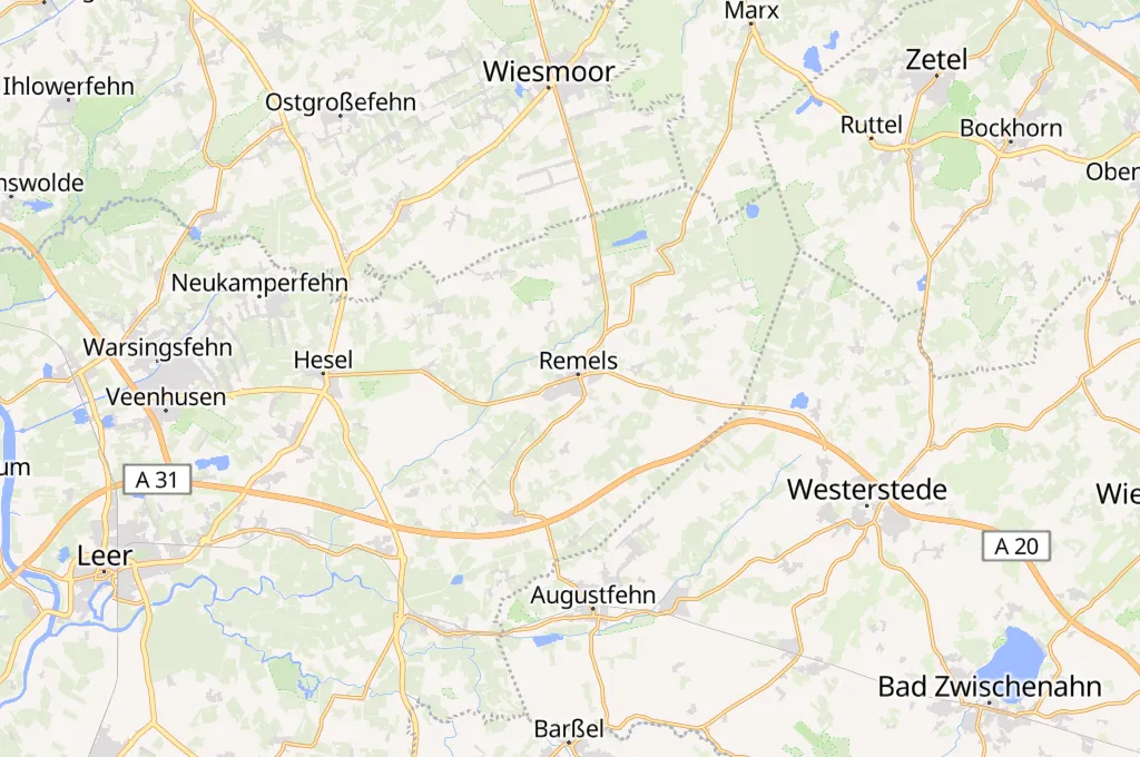 Uplengen Area Map Uplengen Area Map